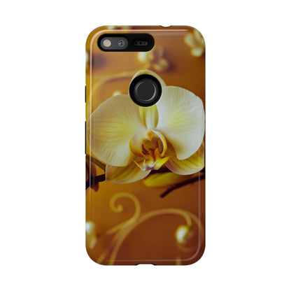 Protective Phone Case – Amber Orchid