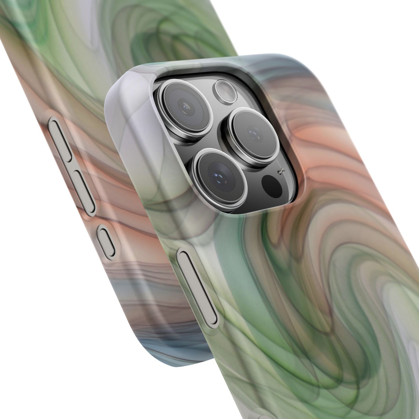Snap Phone Case – Marble Flow