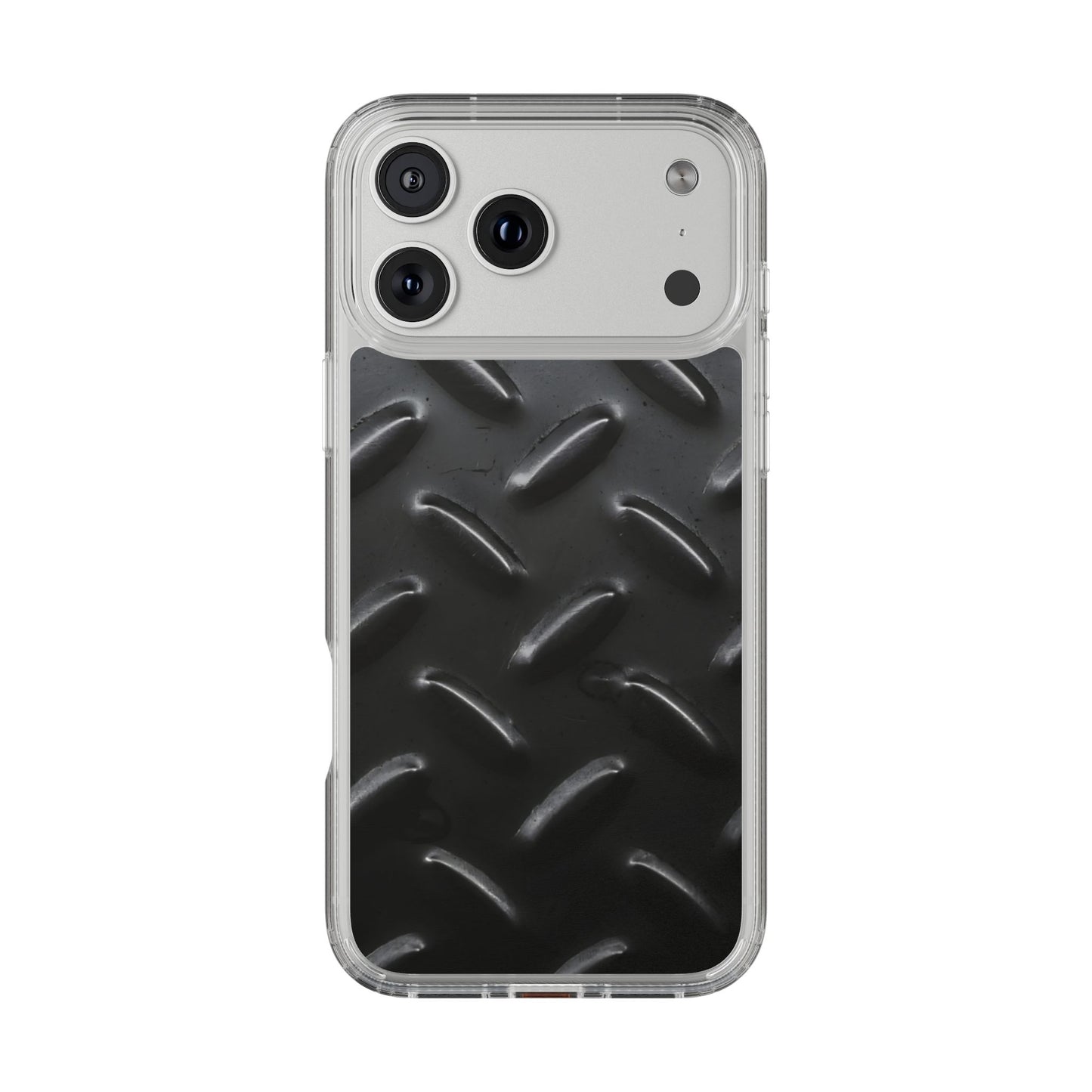 Clear Phone Case – Blackout Plate