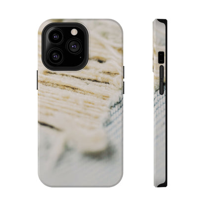 Impact-Resistant Phone Case – Woven Warmth