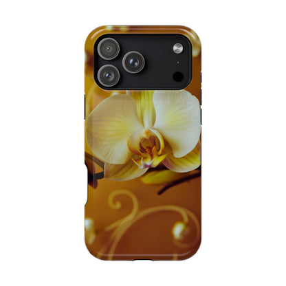 Protective Phone Case – Amber Orchid