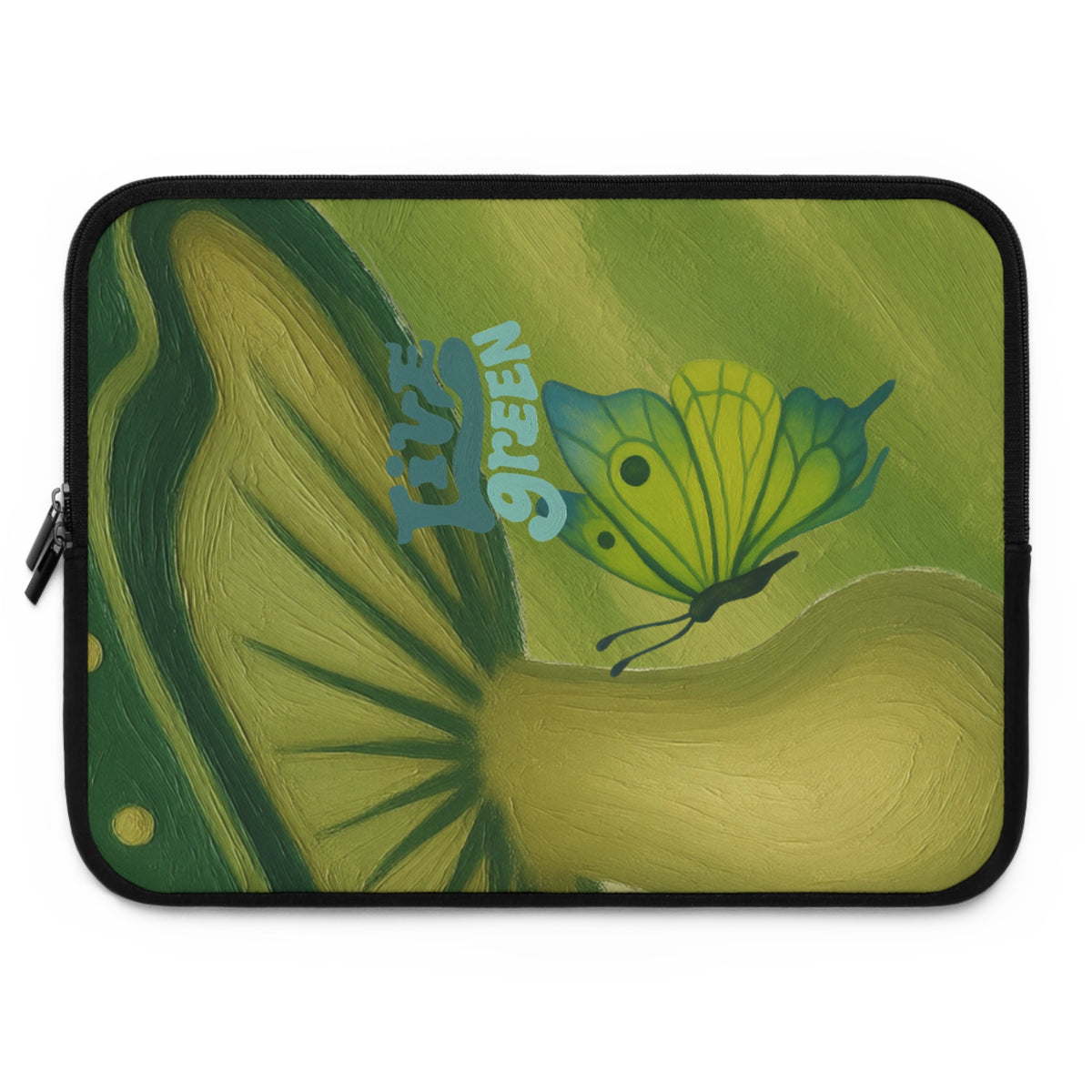 Neoprene Laptop Sleeve – Live Green