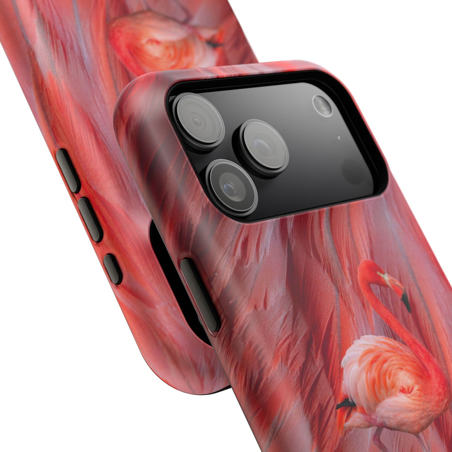 Impact-Resistant Phone Case – Scarlet Plume