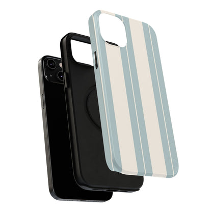 Impact-Resistant Phone Case – Coastal Stripe