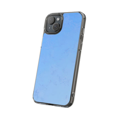 Clear Phone Case – Azure Fade