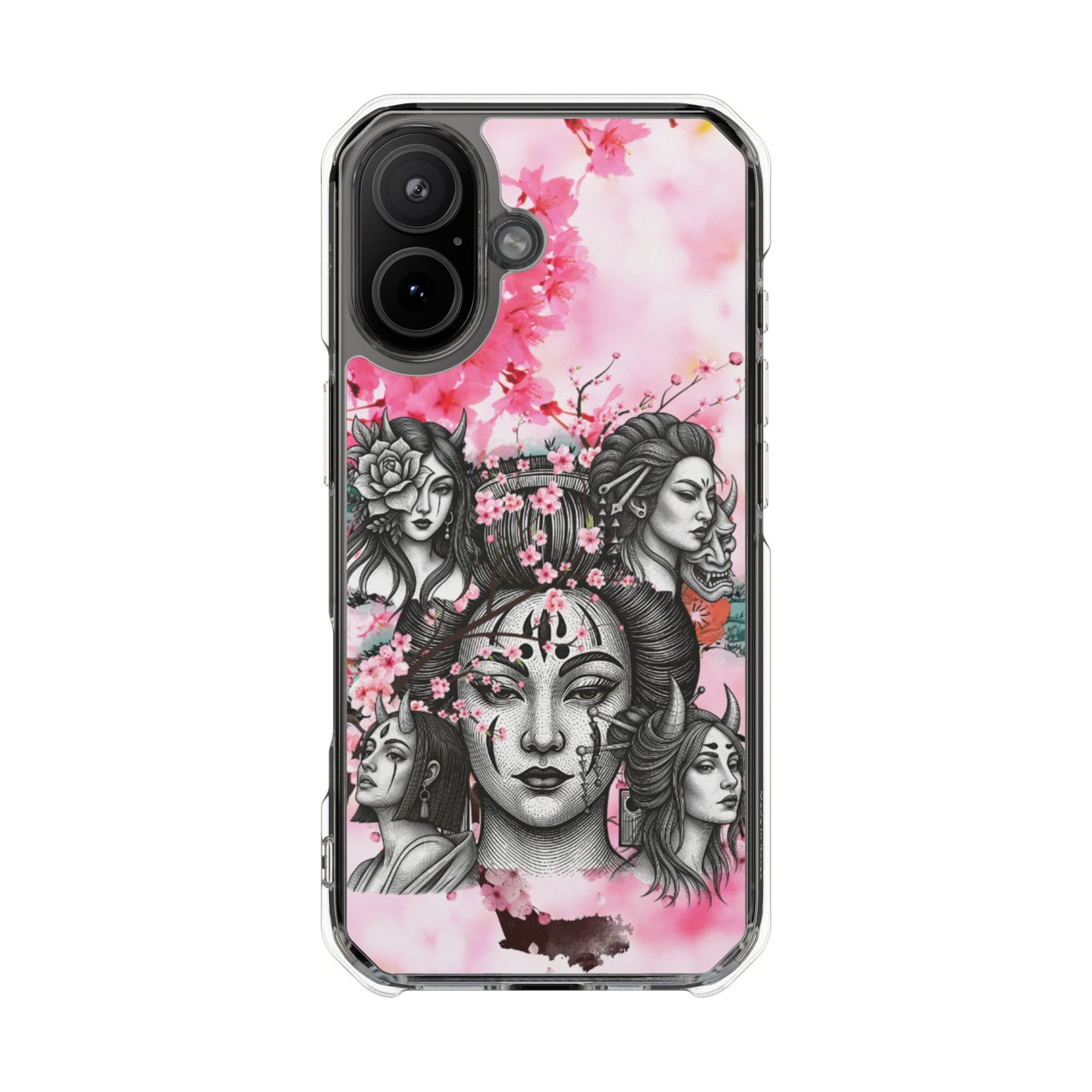 Clear Magnetic Phone Case – Blossom & Thorn