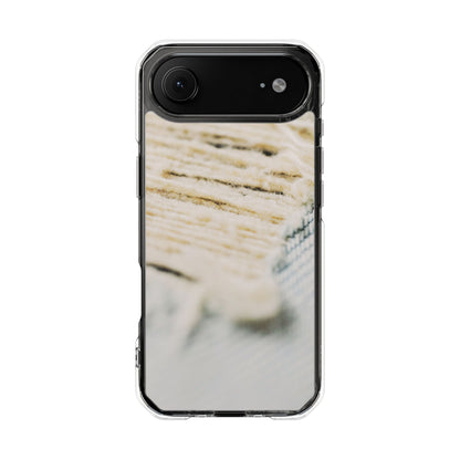 Clear Magnetic Phone Case – Woven Warmth