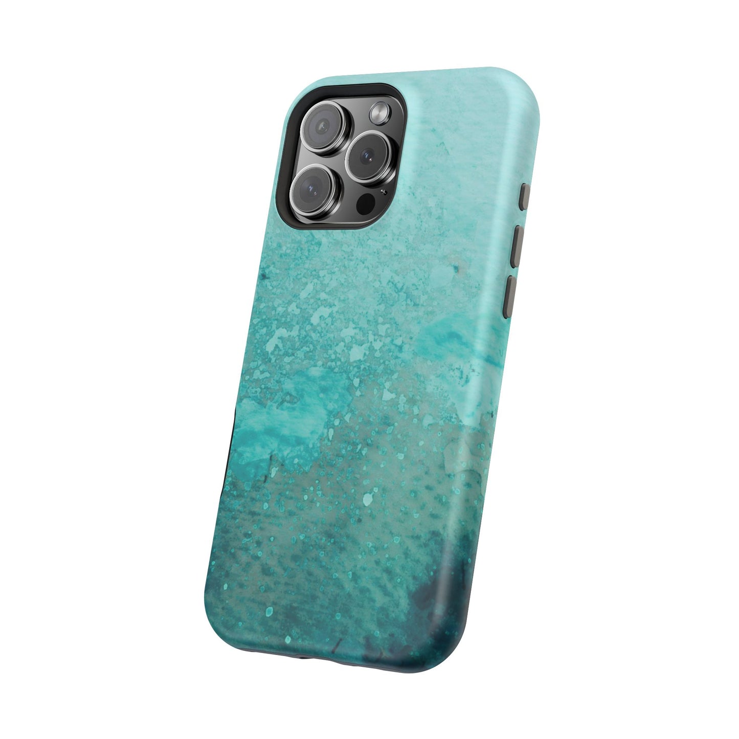 Wireless-Charging Compatible Case – Sea Glass