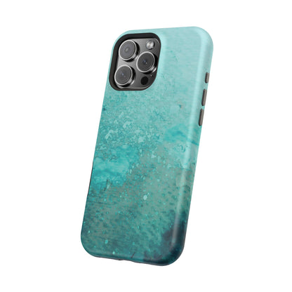 Wireless-Charging Compatible Case – Sea Glass