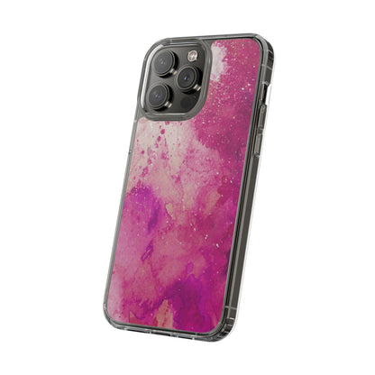 Clear Phone Case – Spilled Wine