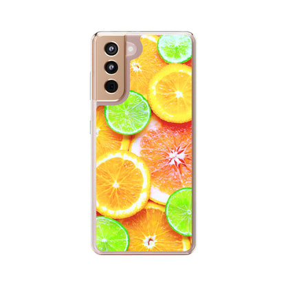 Clear Phone Case – Sunkissed Citrus