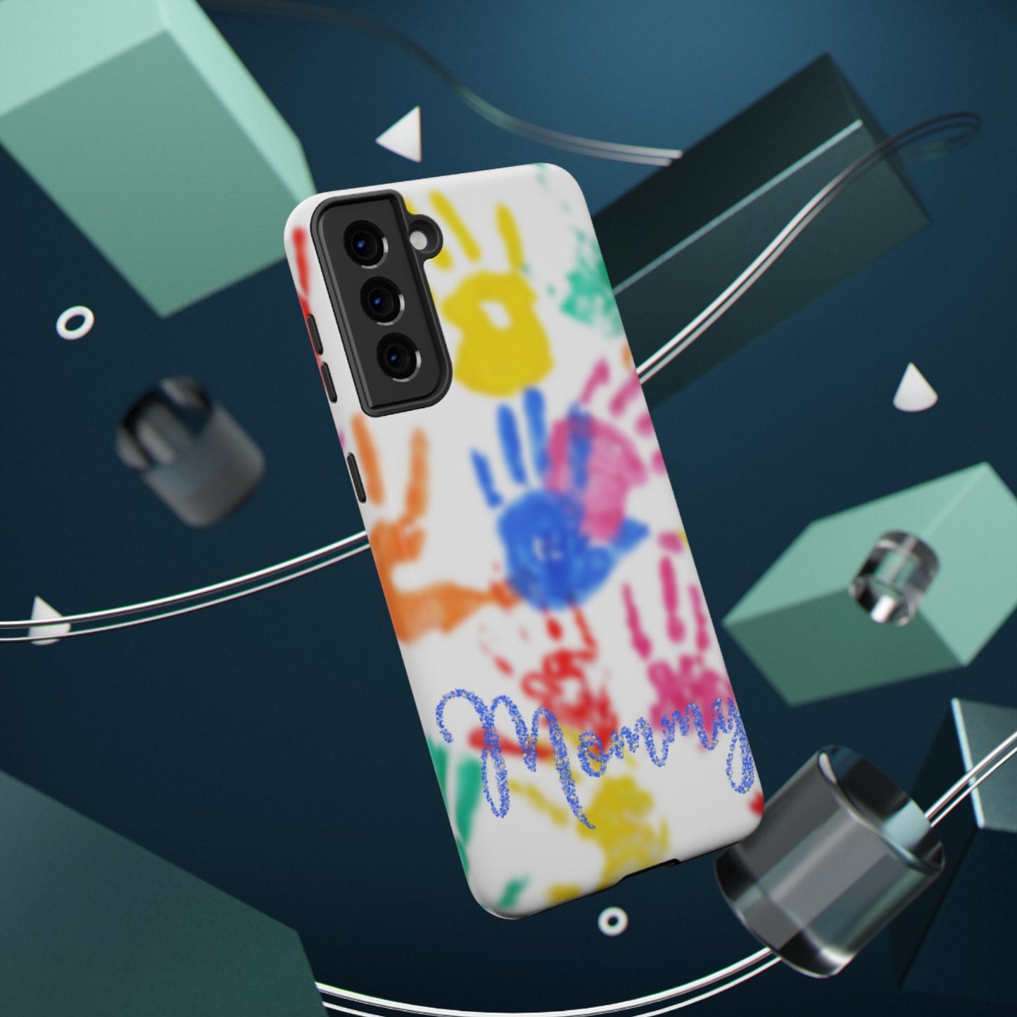 Impact-Resistant Phone Case – Handprint Memories