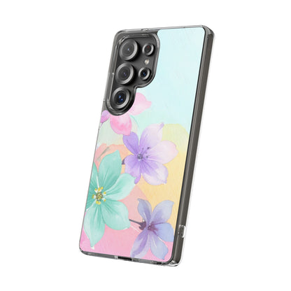Clear Phone Case – Water Petal