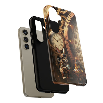 Protective Phone Case – Clockwork Cottontail