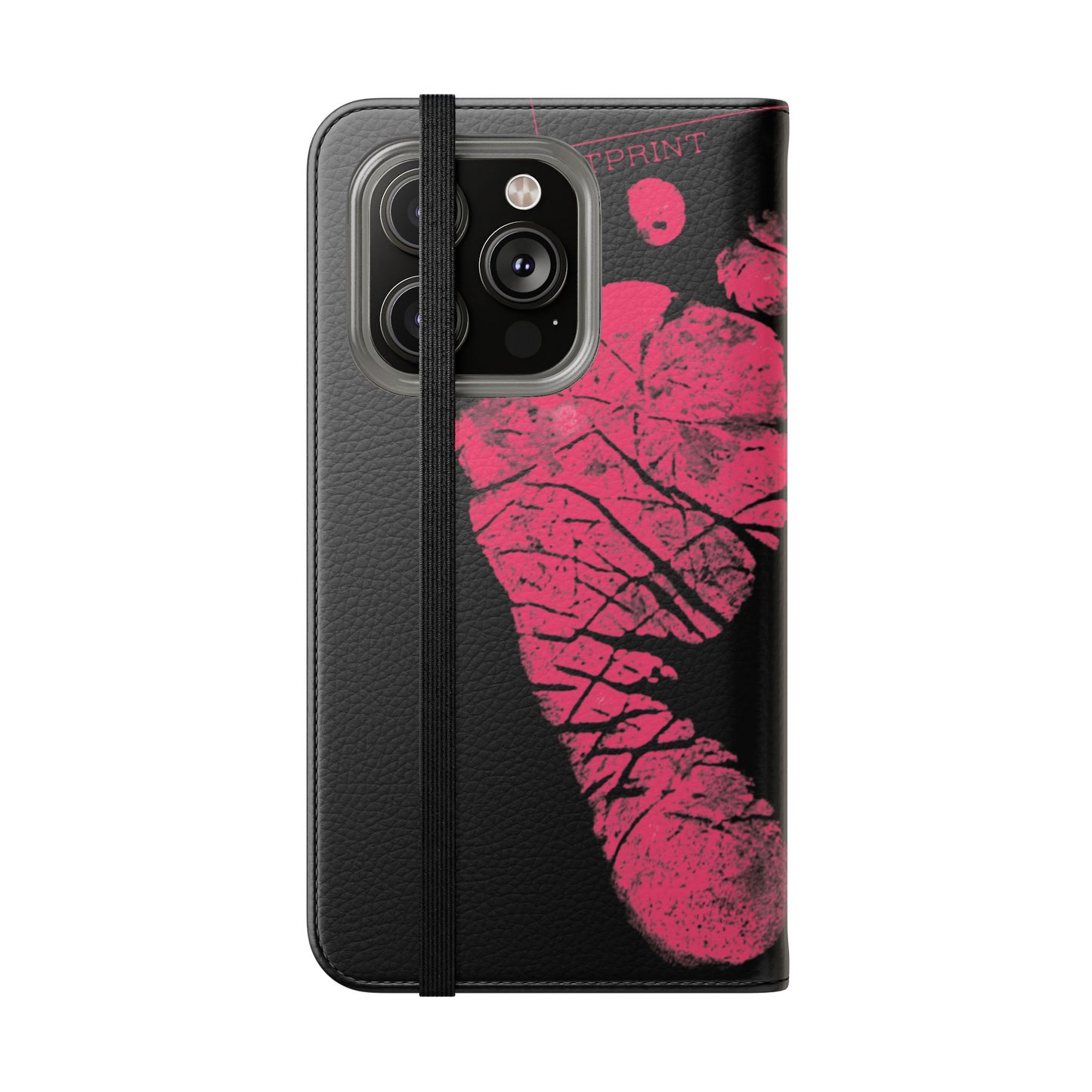 Flip Case – Mom’s Little Pink Footprints