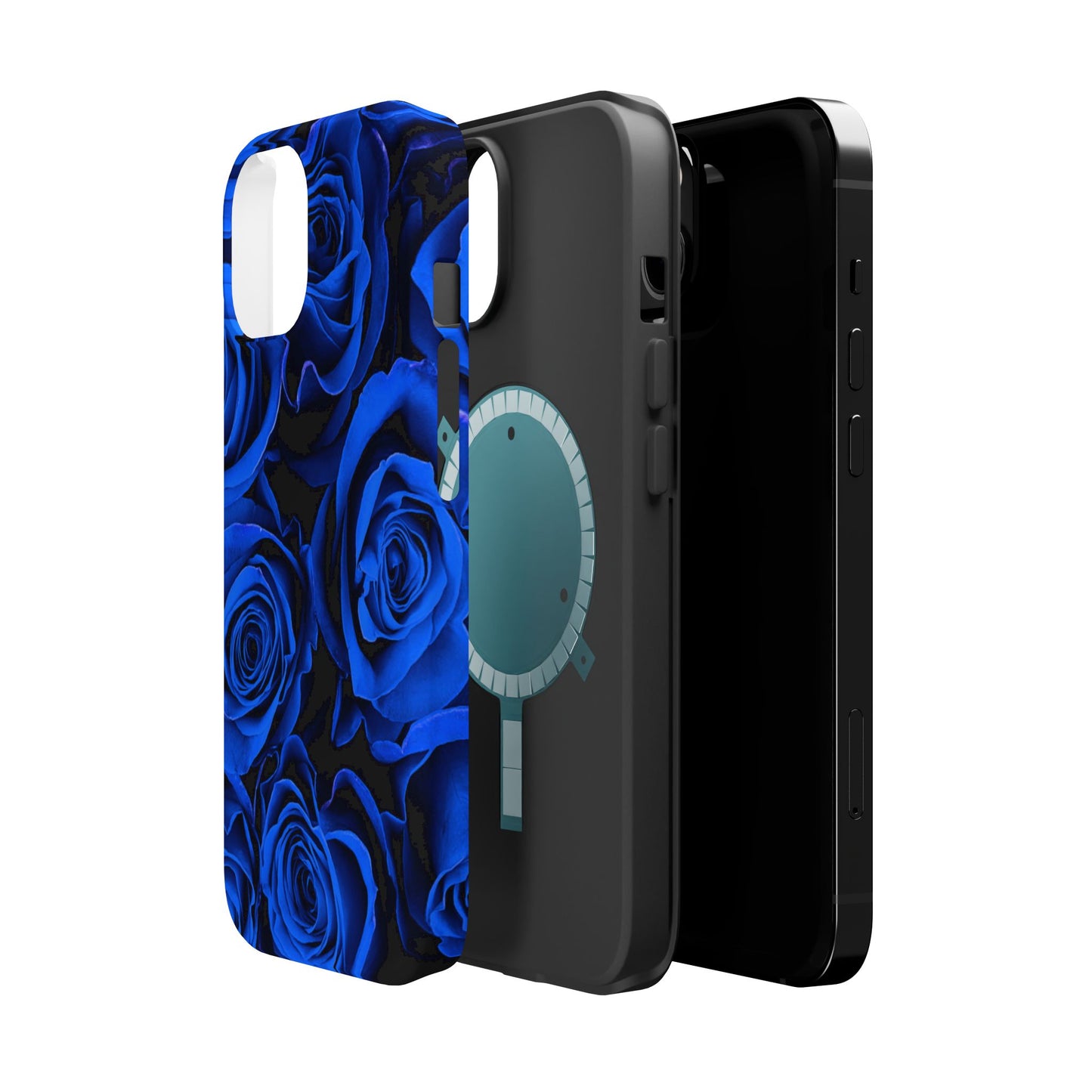 Wireless-Charging Compatible Phone Case – Midnight Bloom