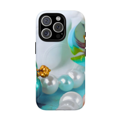 Protective Magnetic Phone Case – Mermaid's Pearl