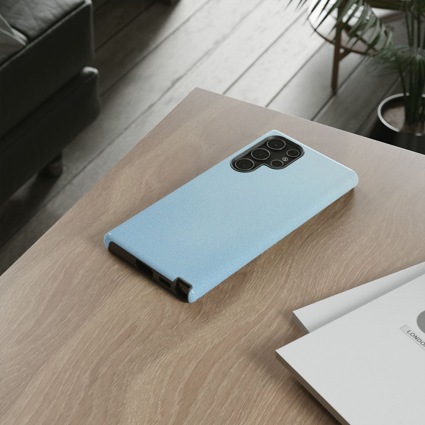 Protective Phone Case – Blue Whisper