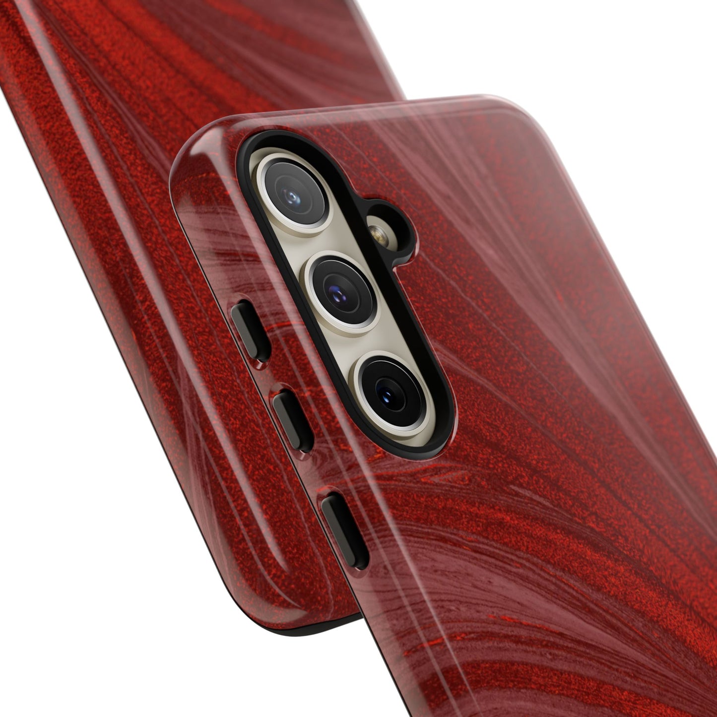 Protective Phone Case – Crimson Current