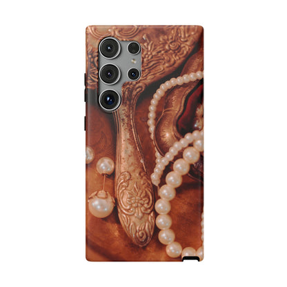 Impact-Resistant Phone Case – Bronze Vanity