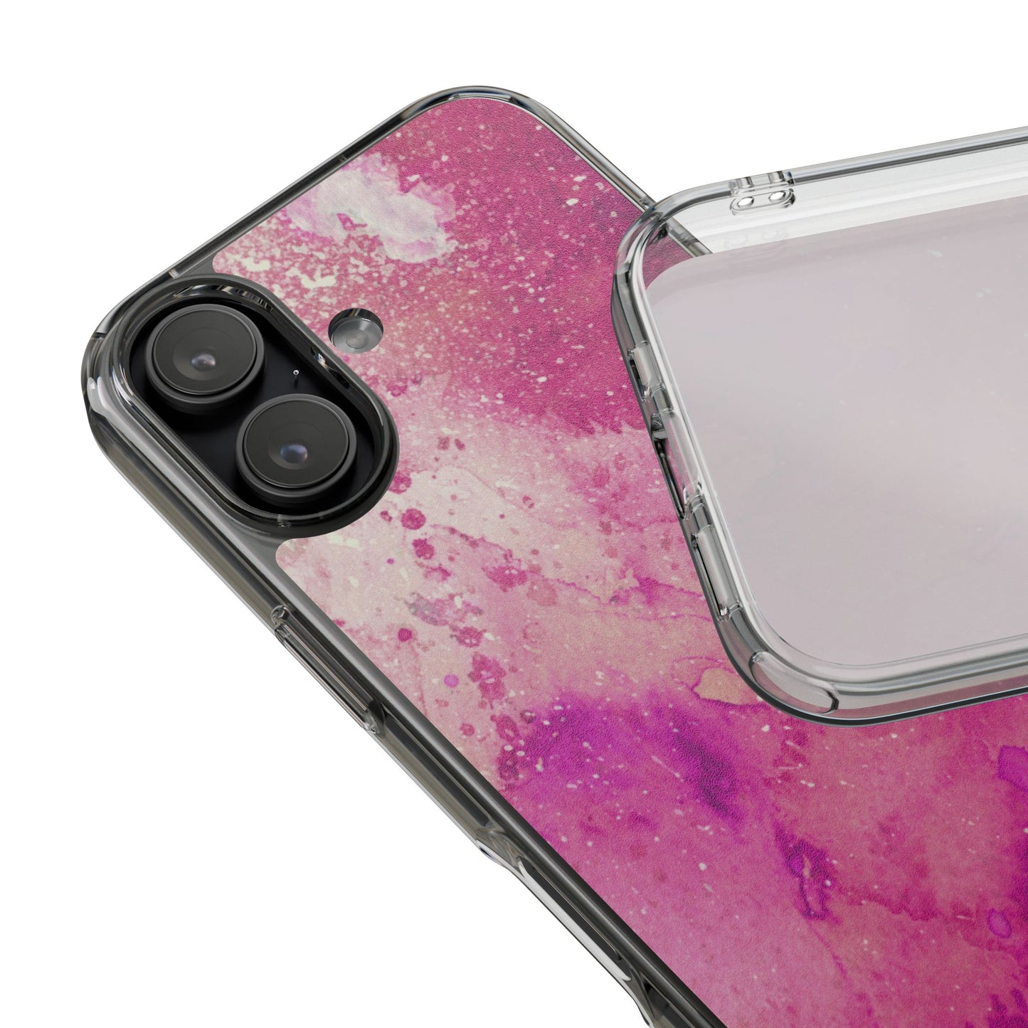 Clear Phone Case – Spilled Wine