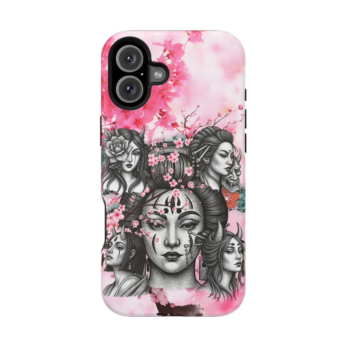 Wireless-Charging Compatible Case – Blossom & Thorn