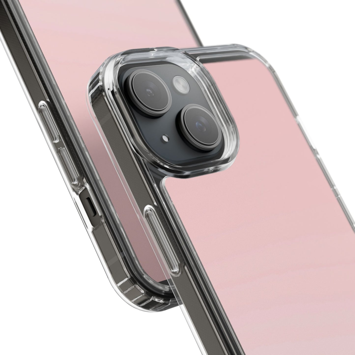 Clear Phone Case – Soft Blush