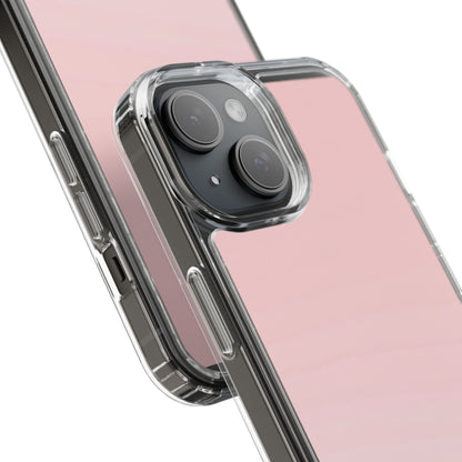 Clear Phone Case – Soft Blush