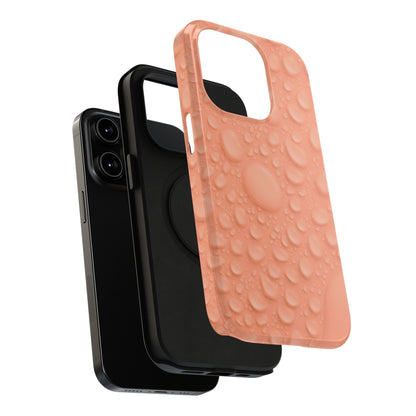Impact-Resistant Phone Case – Apricot Rain