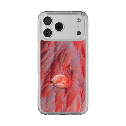 Clear Phone Case – Scarlet Plume