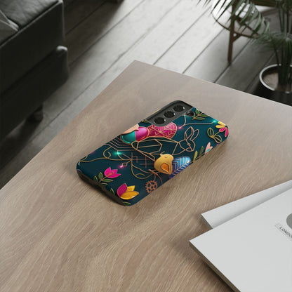 Protective Phone Case – Jeweled Garden