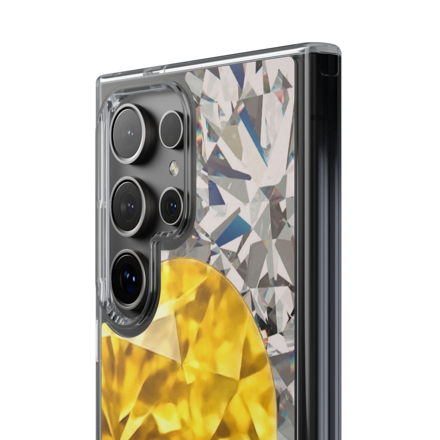 Clear Phone Case – Heart of Gold