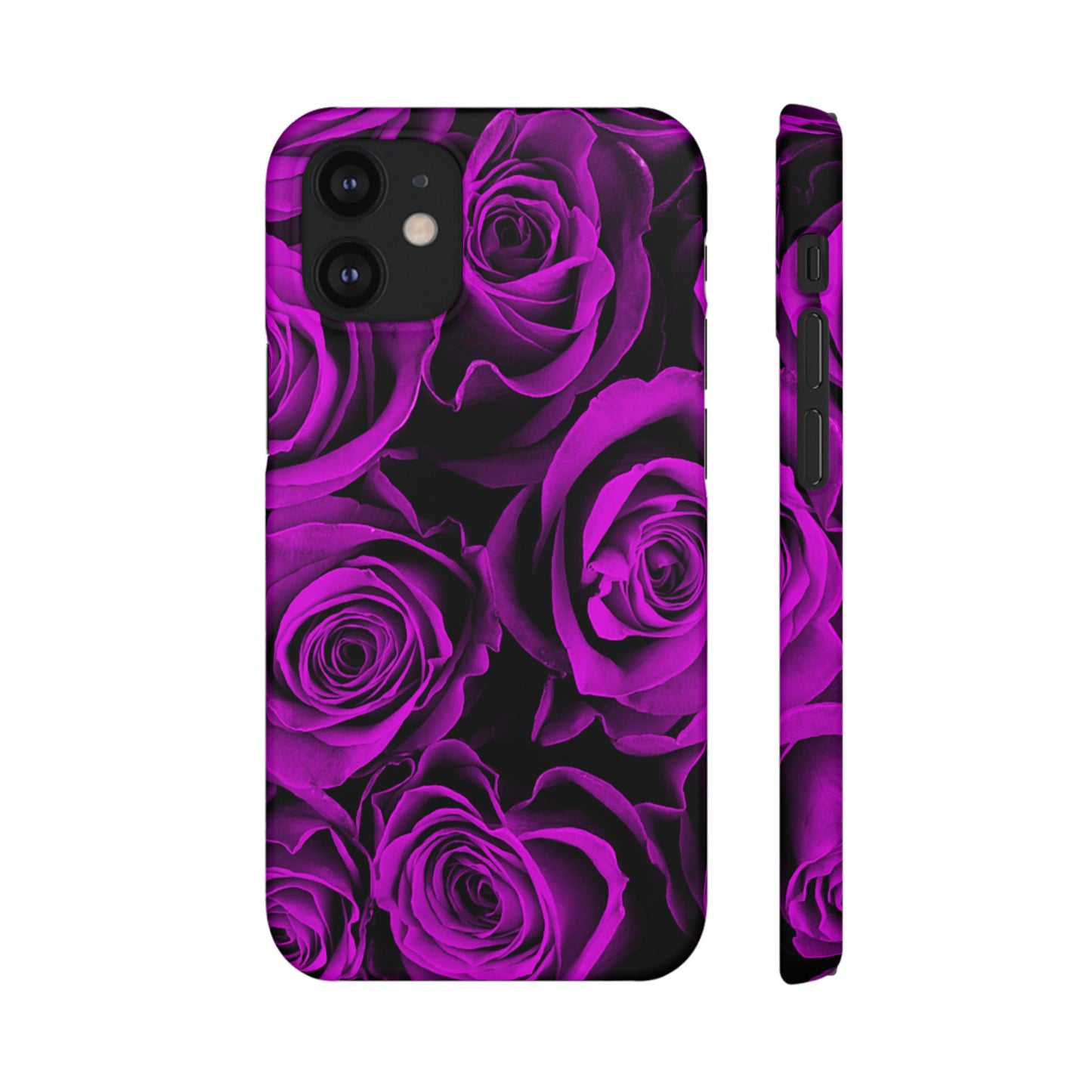 Snap Phone Case – Amethyst Roses
