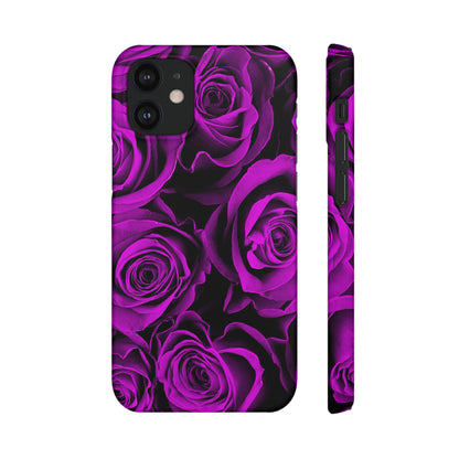 Snap Phone Case – Amethyst Roses