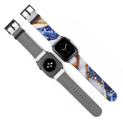 Watch Band – Sapphire Veins