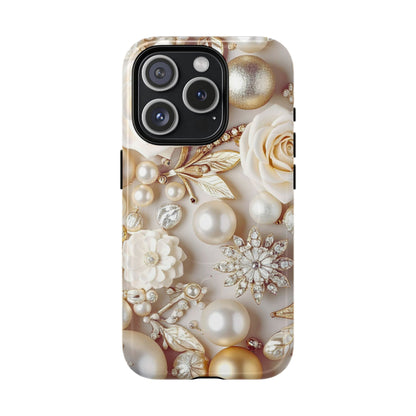 Protective Magnetic Phone Case – Ivory Opulence