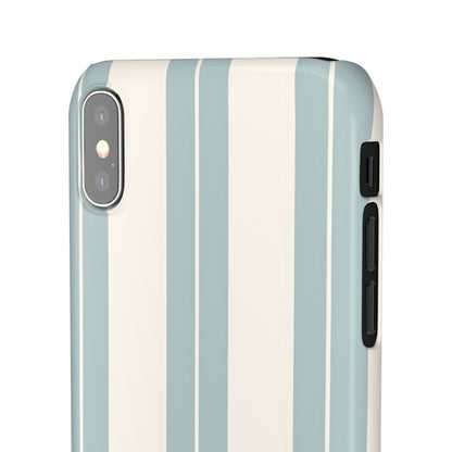 Snap Phone Case – Coastal Stripe