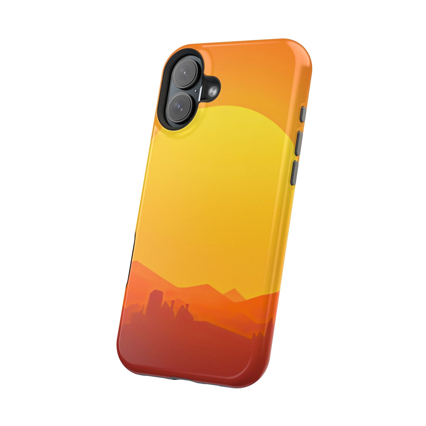 Wireless-Charging Compatible Case – Desert Sunrise