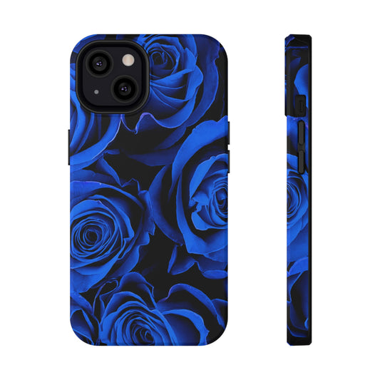 Impact-Resistant Phone Case – Midnight Bloom