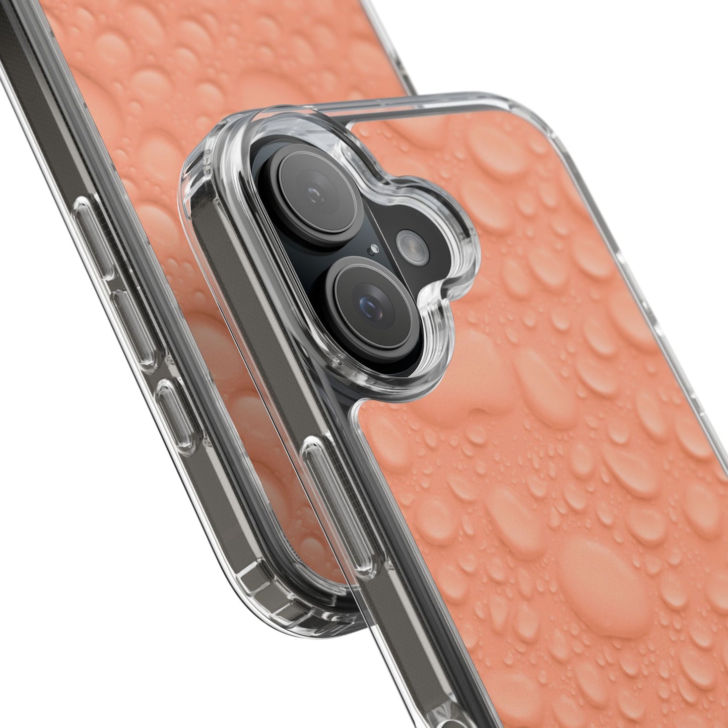Clear Phone Case – Apricot Rain