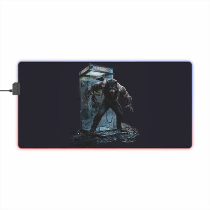 Gaming LED Desk Mat – The Hunt Begins