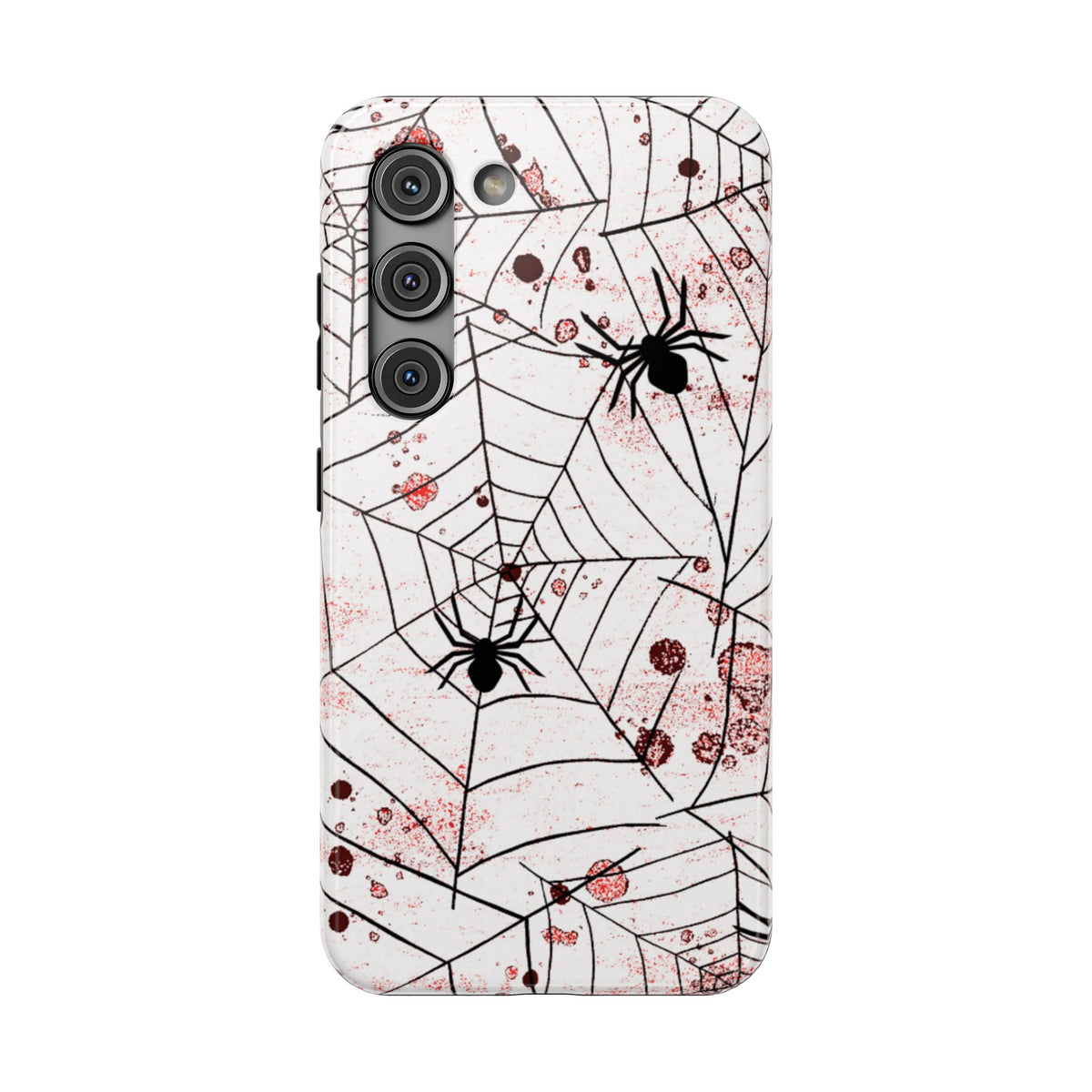 Impact-Resistant Phone Case – Blood Web