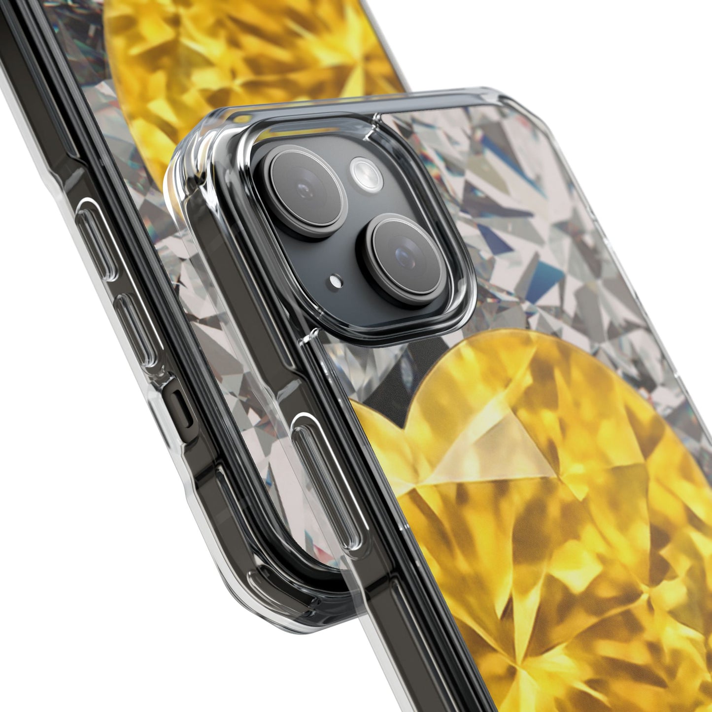 Clear Magnetic Phone Case – Heart of Gold