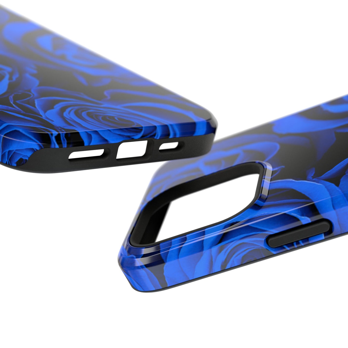Impact-Resistant Phone Case – Midnight Bloom
