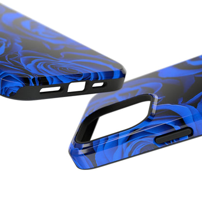 Impact-Resistant Phone Case – Midnight Bloom