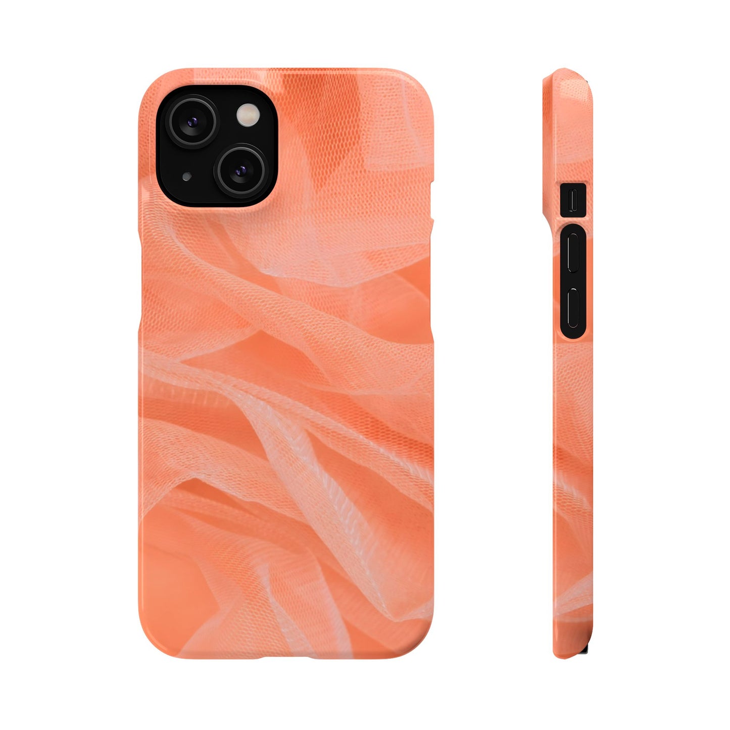 Snap Phone Case – Coral Veil