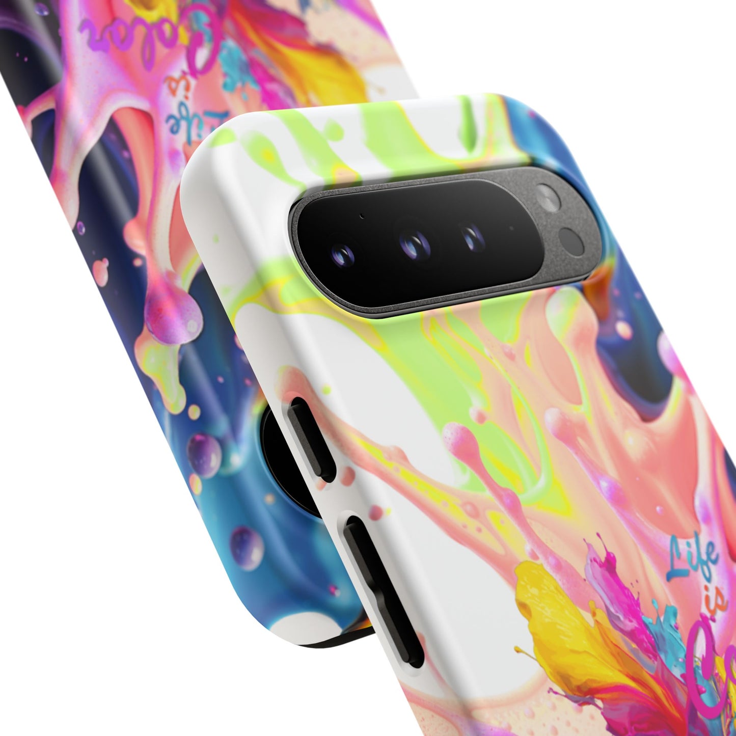 Color Splash Phone Case — “Life in Color” Protective Tough Case
