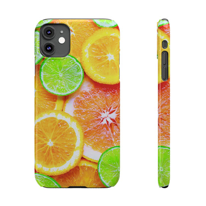 Slim Phone Case – Sunkissed Citrus