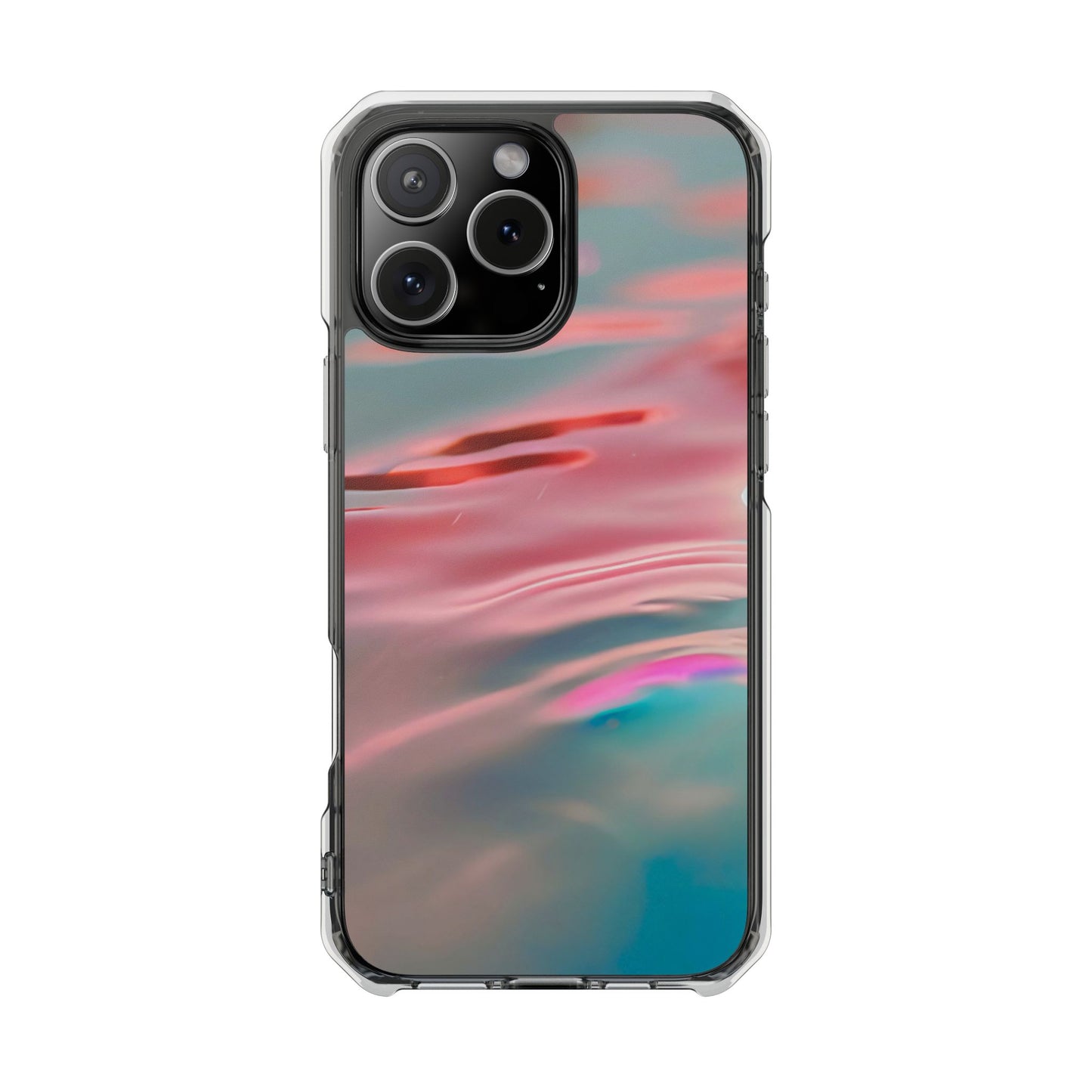 Clear Magnetic Phone Case – Liquid Sunset