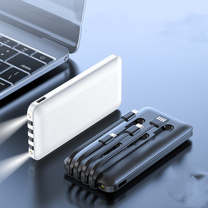 Power Bank – Built-In Multi Cable